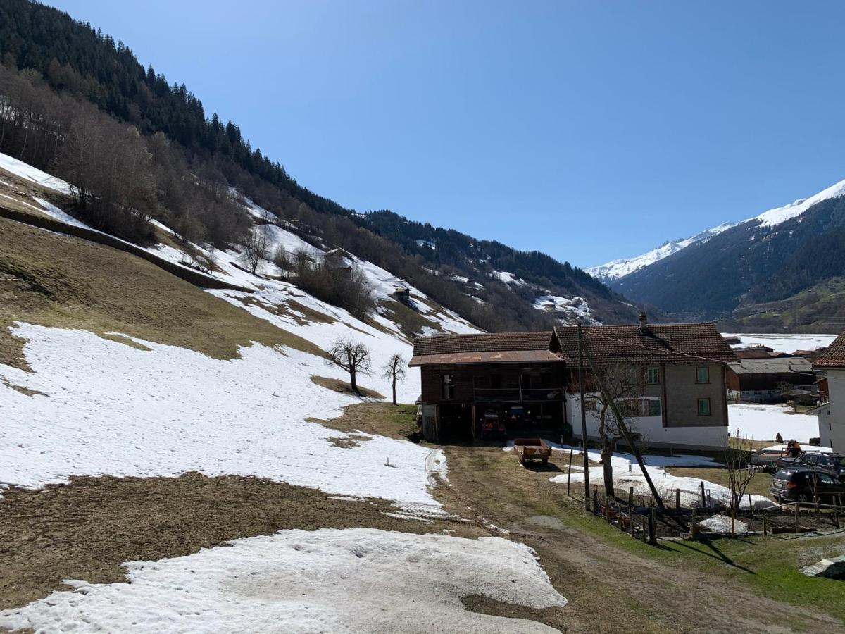 Casa Steilalva - grosszügiges Chalet für erholsamen Familienurlaub Surrein Exterior foto